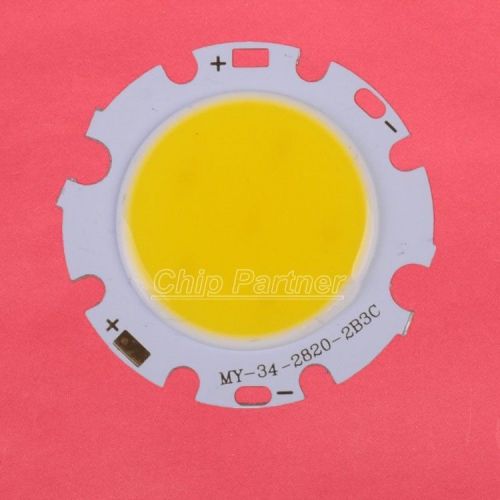3w warm white cob high power led roundness led light emitting diode 28mm for sale