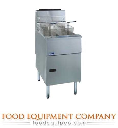 Pitco SG18S-SSTC Fryer gas 70-90 lb. oil capacity