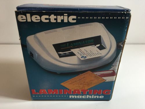 Electric Laminating Machine Laminator Model TL-110, Household Use, 4&#034; x 5&#034; Sizes