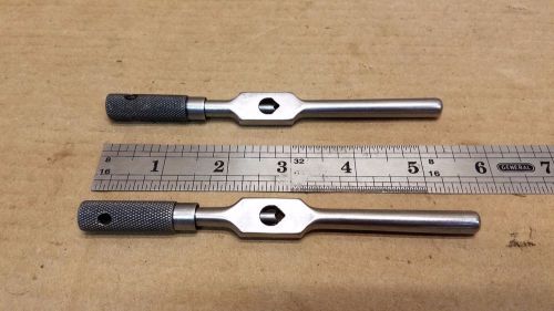Starrett 91a tap wrench, 1/16&#034; - 1/4&#034; tap size,  6&#034; body length for sale