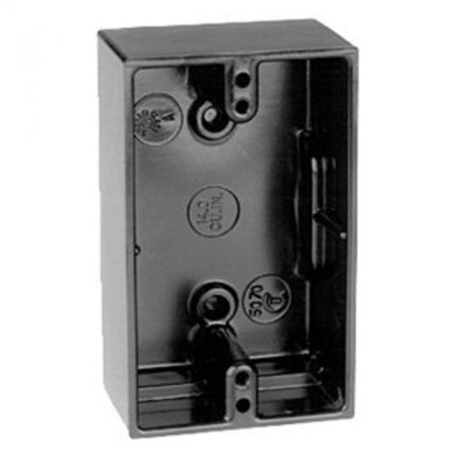 Bx util 1gng 14cu-in 4-1/2in 00 pvc switch boxes 5070 brown brown pvc for sale
