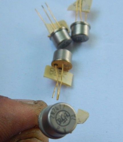 RCA  2N2477 7a Germanium PNP Vintage Transistors 4 pcs