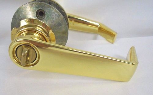 Schlage Saturn Keyed Entry Lever Lockset Polished Brass S51PD SAT 605 23HW