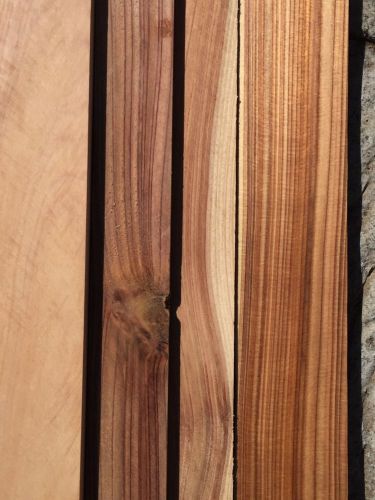 Sugi japanese incense cedar and cypress pen blanks from hawaii reclaimed 6 pcs for sale