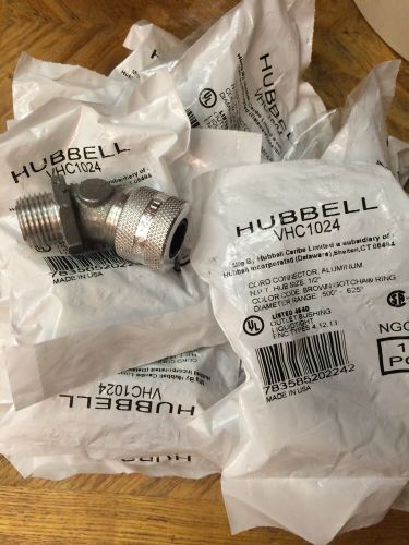 HUBBELL  SHC1024 1/2&#034; CORD CONNECTOR Grommet Strain Relief