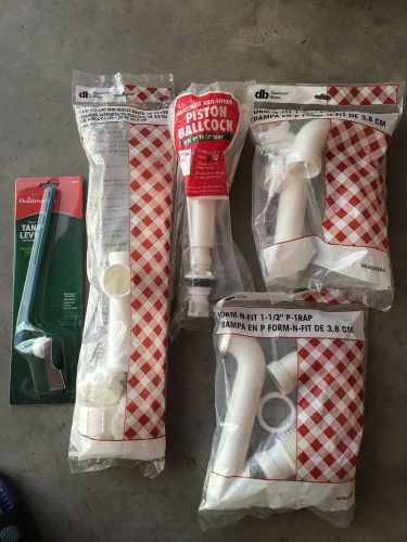 Lot of 50 new assorted plumbing repair items free shipping! for sale