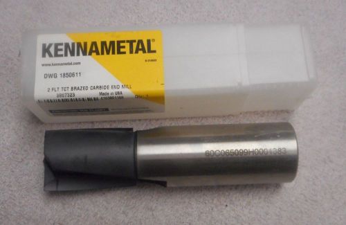 KENNAMETAL   BRAZED CARBIDE END MILL   DWG 1850611  32 MM  2 FLUTE