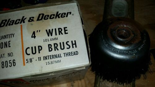 Black &amp; Decker 4 &#034; Wire Cup brush