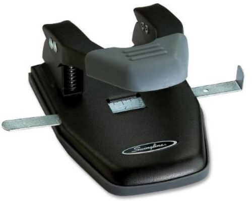 Swingline comfort handle 2-hole punch, 50% easier, 1/4 hole size, 28 sheets for sale