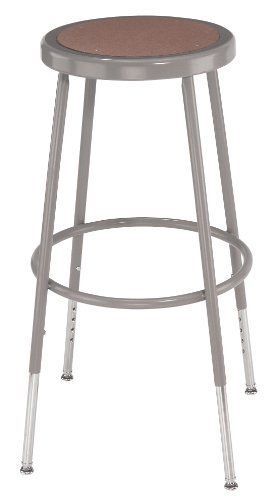 National furniture public seating 6224h steel stool with hardboard seat 25-33 for sale