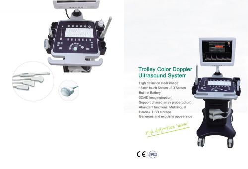 C200 medical cart trolley ultrasound scanner convex probe catalogue for sale