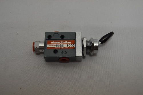 Schrader Bellows  Valve Model No. 40481-1000