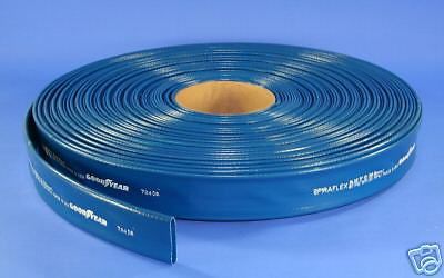 2&#034; spiraflex blue pvc water discharge hose x 300 ft for sale