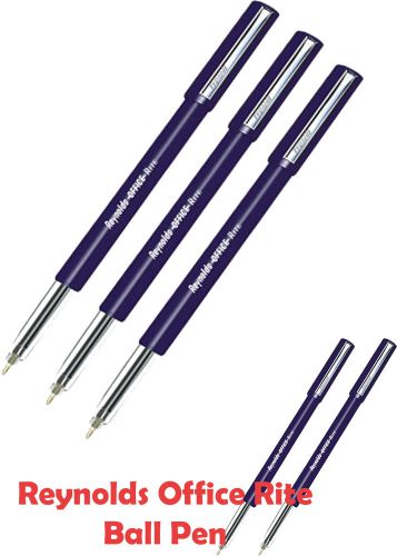 12 pcs Reynolds Office Rite Ball Pen Free Shipping