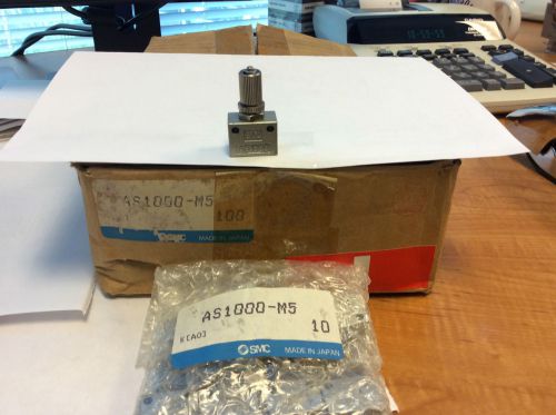 As1000-m5 smc pneumatic flow control valve- new old stock factory packaging for sale
