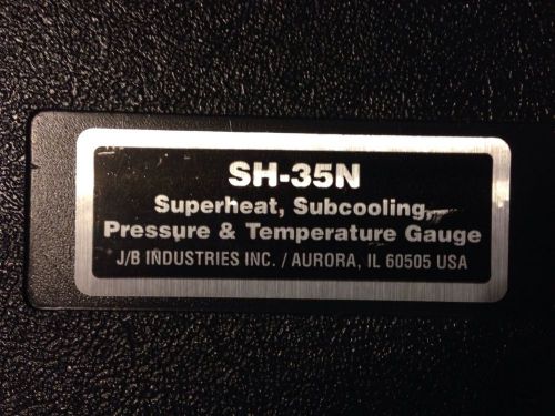 JB Industries Superheat/Subcooling Gauge Model SH-35N