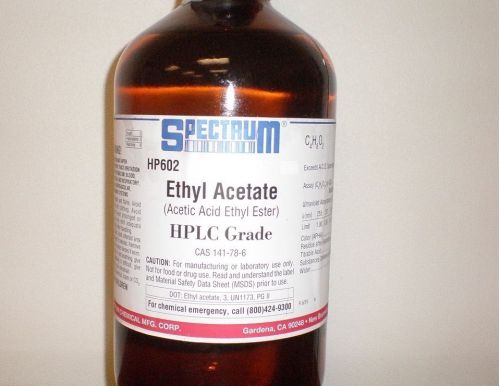 Spectrum Ethyl Acetate (Acetic Acid Ethyl Ester) HPLC Grade 100 ml 99.8%