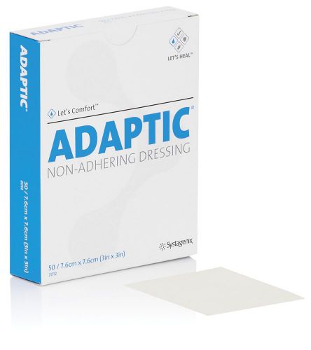 Adaptic Non-Adhering Dressing - Box of 50 - 3in x 3in