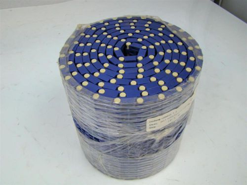 CONVEYOR BELT - M2533 RADIUS FLUSH GRID ACETAL BLUE   7.9&#034; X 10&#039;