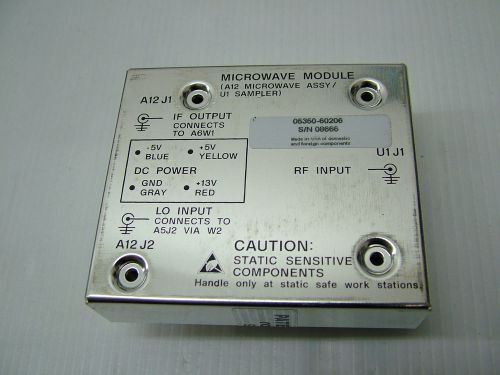 HP 05350-60206 A12 Microwave Module/ Sampler