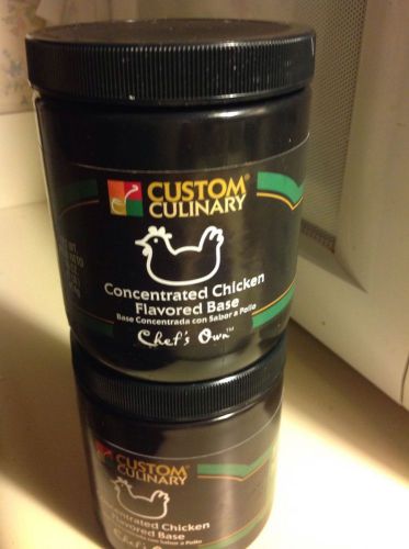 Custom Culinary Gold Label Chicken Base, 1 Pound -LOT OF 4
