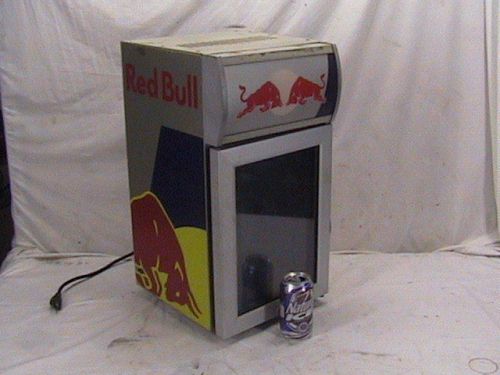 Red bull refrigerator energy drink mini fridge baby cooler advertisement for sale