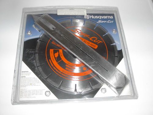 HUSQVARNA 10&#034; Soff Cut Orange XL10-4000   Blade w/ Skid Plate