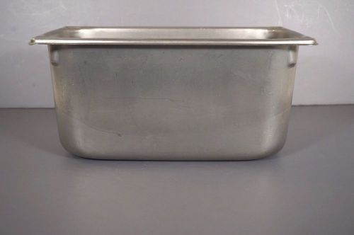 Vollrath Stainless Steel 1/3 Size Steam Table Pan 6&#034; Deep 6.1Qt Capacity