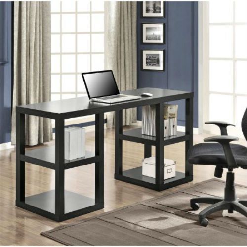 Double Pedestal Parsons Desk Modern office computer study student new home