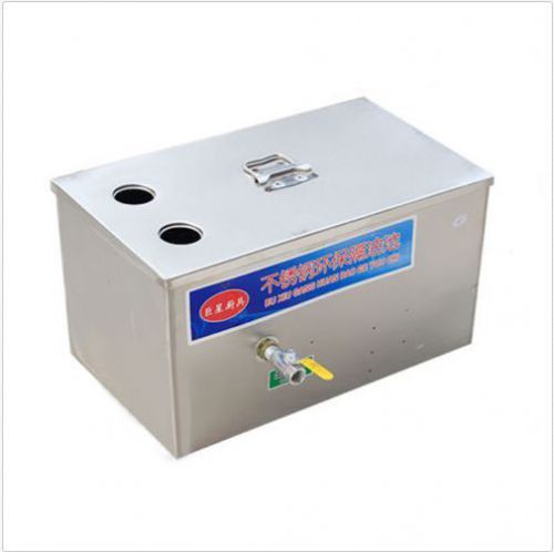 Stainless steel grease trap interceptor for restaurant kitchen wastewater for sale