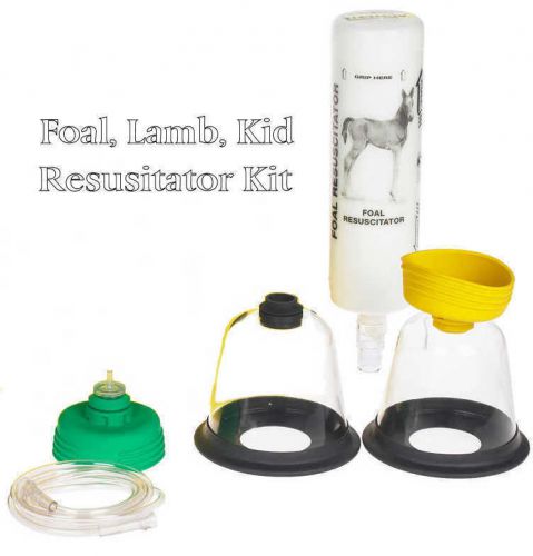 Foal Aspirator Resuscitator / Recovery Kit Birthing Foaling Save Life EZ to use!