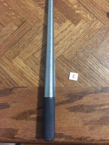 Taper Bore Conical Steel Drift Pin Guage Live Center -- Unknown - 13&#034; Length
