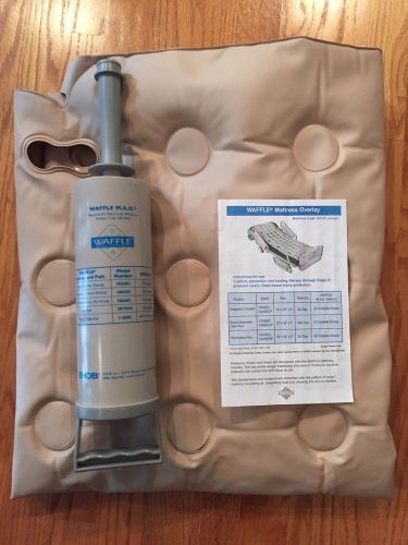 WAFFLE 1025EC EHOB INC ECONOCARE PLUS MATTRESS OVERLAY &amp; PUMP Free Shipping