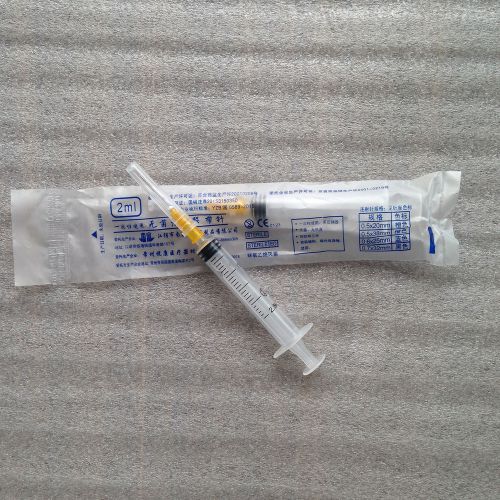 5pcs 2.5ml Plastic Disposable Injector Syringe Measuring Nutrient Tool #A306b