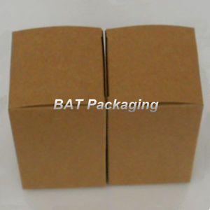 Kraft Paper Box Soap Perfume Packaging Wedding Favors Party Gift Candy Box Brown