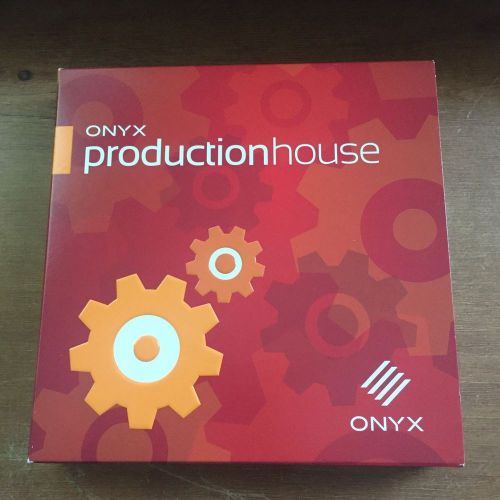 ONYX PRODUCTIONHOUSE WIDE FORMAT RIP V12 Drives 4 Printers and Color Profiling!!