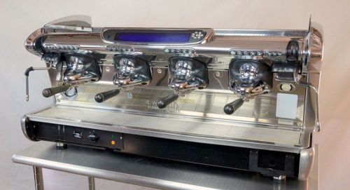 Faema Emblema Automatic 4-Group Commercial Espresso Machine 2011 FREE SHIPPING!