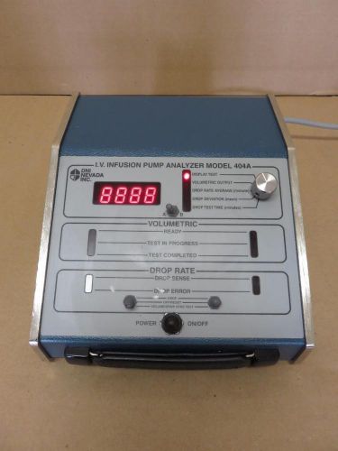 Neurodyne Dempsey 404A I.V. Infusion Pump Analyzer