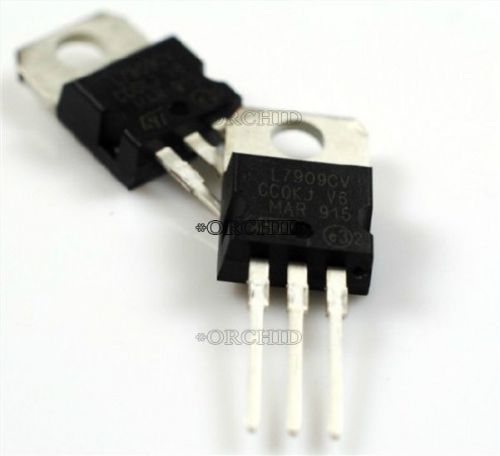 10Pcs Negative Voltage Regulator L7909cv L7909 7909 Diy Ic Develope New U