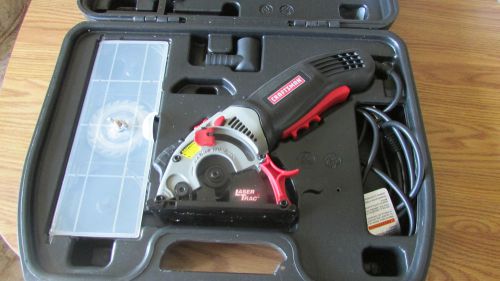 Craftsman 3inch circular saw with laser trac and case for sale