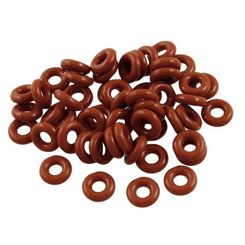 50 pcs silicone o ring seal sealing gasket 3mm x 8mm x 2.5mm ed for sale