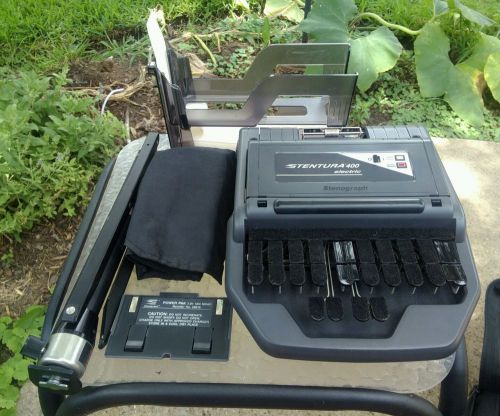 Stentura 400 stenograph machine &amp; accessories, court reporting stenography for sale
