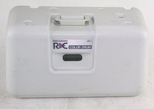 RISO RISOGRAPH RC GREEN COLOR DRUM WITH CASE - UNTESTED