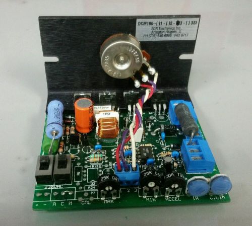 *NEW* EDR Electronics DCM100-3SI ,DC motor speed controls.1/50 through 3HP