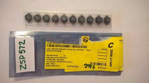 ZSP572  Lot of 10pcs  Coilcraft DO3316H-681MLB Inductor 0.68 uH 20 % 12A SMD
