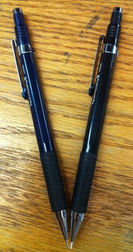 2 Sanford Technician II Mechanical Pencil Black 0.5mm Drafting Pencils NP