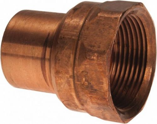 Nibco Wrot Copper Solder To Pipe Adapter 1&#034; Pipe x 1-1/8&#034; Tube