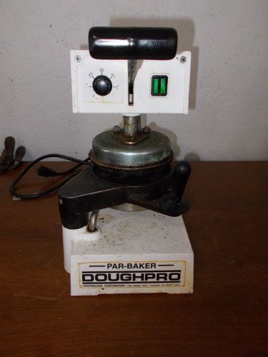 Doughpro par-baker &amp; form 6&#034; press dp-6006 for sale