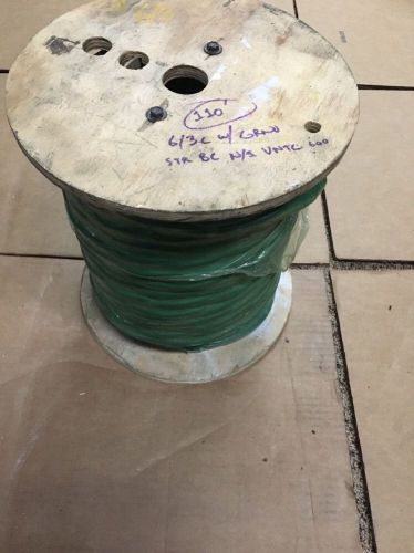 E153913 oil resistant flexible tray cable tc-er 6 awg 3 conductor w/ground 110&#039; for sale
