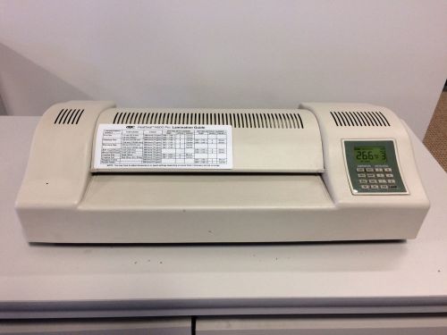 GBC HeatSeal H600 Pro 13&#034; Digial Pouch Laminator 1700300 - Tested &amp; Works Great!